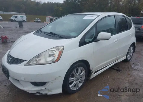 2010 Honda Fit Sport from USA, damaged, VIN JHMGE8H41AS026097